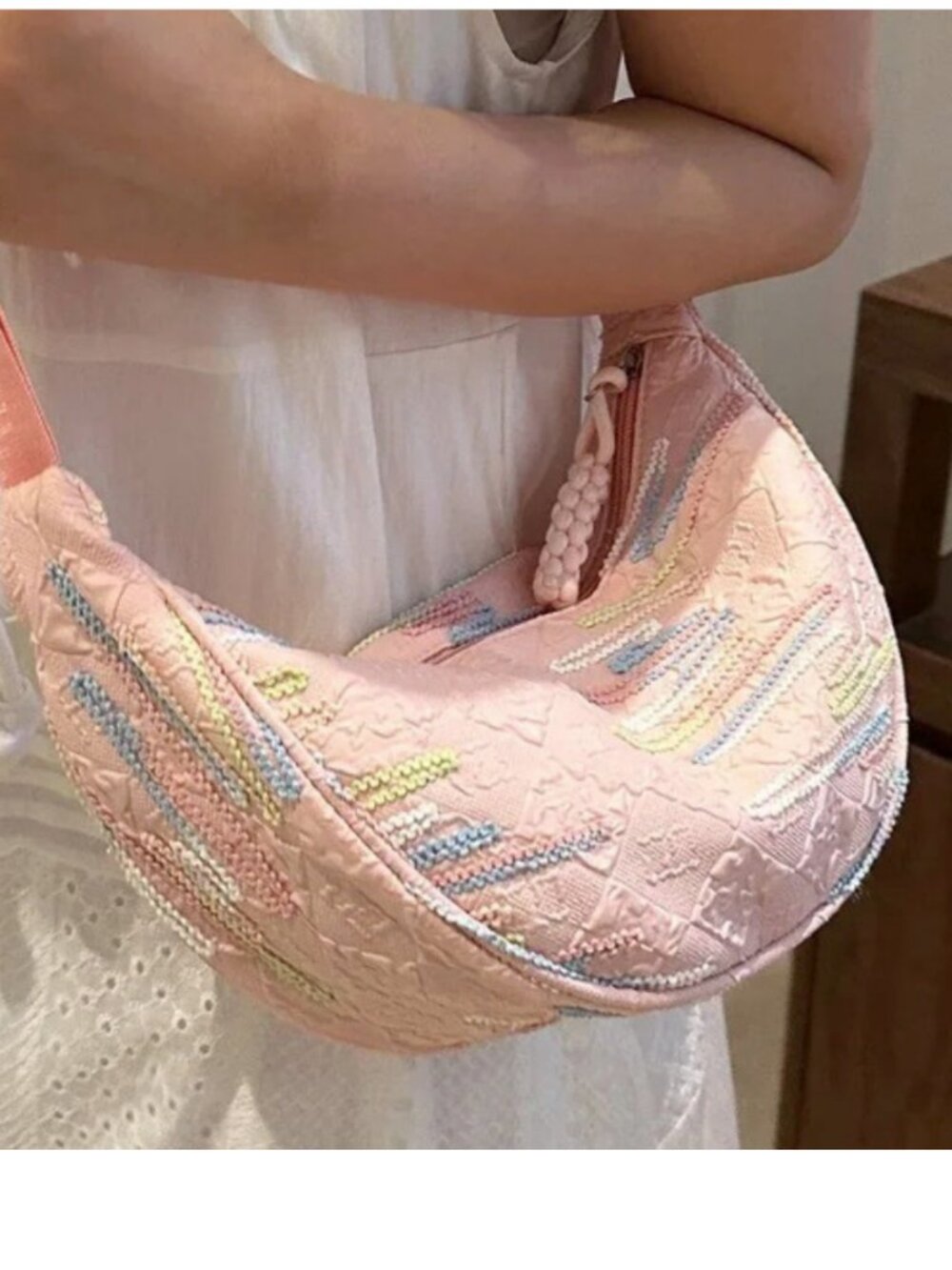 Small Nylon Crossbody Bag - Picture 9 of 11